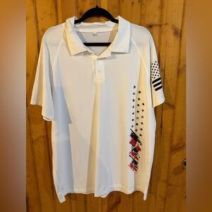 Patriotic Men’s Golf Polo